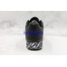 NIKE AIR FORCE 1 LOW BLACK WHITE RED PAINTING 315115-114