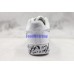 NIKE AIR FORCE 1 LOW WHITE BLUE BLACK PAINTING 315115-111