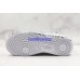 NIKE AIR FORCE 1 LOW WHITE BLUE BLACK PAINTING 315115-111