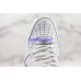 NIKE AIR FORCE 1 LOW WHITE BLUE BLACK PAINTING 315115-111