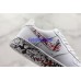 NIKE AIR FORCE 1 LOW WHITE RED BLACK PAINTING 315115-113