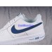 NIKE AIR FORCE 1 LOW 07 LV8 WHITE UNIVERSITY BLUE AO2423-100