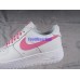 NIKE WMNS AIR FORCE 1 LOW ESSENTIAL WHITE PINK BV1980-100