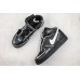 C2H4 X NIKE AIR FORCE 1 MID 3M BLACK LEATHER WHITE BLUE BQ7541-001