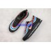 NIKE AIR MAX 97 BIG LOGO BLACK BLUE RED AQ4137-002