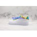 NIKE AIR FORCE 1 LOW 07 SE WHITE YELLOW BLUE AA0287-105