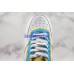NIKE AIR FORCE 1 LOW 07 SE WHITE YELLOW BLUE AA0287-105