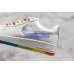 NIKE AIR FORCE 1 LOW WHITE SILVER RAINBOW 318275-101