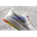 NIKE AIR FORCE 1 LOW WHITE SILVER RAINBOW 318275-101