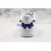 NIKE WMNS AIR FORCE 1 LOW LV8 WHITE BLACK BOW TIE AO8152-008