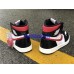 AIR JORDAN 1 HI GS BLACK WHITE GYM RED 555088-061