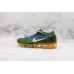 DRAGON BALL SUPER X NIKE AIR VAPORMAX FLYKNIT 2018 DARK GREEN LIGHT BROWN AA3858-101