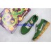 DRAGON BALL SUPER X NIKE AIR VAPORMAX FLYKNIT 2018 DARK GREEN LIGHT BROWN AA3858-101