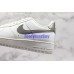 NIKE AIR FORCE 1 LOW SUMMIT WHITE METALLIC SILVER 314219-128