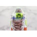 NIKE AIR FORCE 1 LOW WHITE ORANGE GREEN BQ6978-100