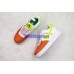 NIKE AIR FORCE 1 LOW WHITE ORANGE GREEN BQ6978-100
