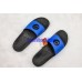 SIMLEY x NIKE BENASSI BLACK BLUE SLIPPER