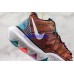 NIKE KYRIE 5 METALLIC RED BRONZE WHITE BLUE BQ6237-200