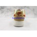 NIKE AIR FORCE 1 LOW JERSEY GOLD SPORT RED WHITE 488298-701