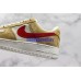 NIKE AIR FORCE 1 LOW JERSEY GOLD SPORT RED WHITE 488298-701