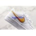 NIKE AIR FORCE 1 LOW OVERSIZE SWOOSH WHITE ORANGE AO2441-102