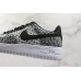 NIKE AIR FORCE 1 LOW FLYKNIT 2 BLACK PURE PLATINUM AV3042-001
