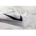 NIKE AIR FORCE 1 LOW WHITE BLACK BACKWARDS SWOOSH AQ8896-100