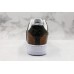 NIKE AIR FORCE 1 LOW WHITE BROWN BACKWARDS SWOOSH AQ3355-700