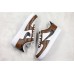 NIKE AIR FORCE 1 LOW WHITE BROWN BACKWARDS SWOOSH AQ3355-700