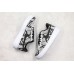 NIKE AIR FORCE 1 LOW FLYKNIT 2 BLACK WHITE AV3042-500