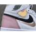AIR JORDAN 1 HI GS WHITE PINK BLACK 555088-688