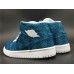 AIR JORDAN 1 MID GREEN SILK CLOTH AH7389-300