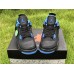 AIR JORDAN 4 RETRO HI BLACK BLUE BQ9043-403