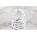 NIKE AIR FORCE 1 LOW WHITE BACKWARDS SWOOSH AQ3355-101