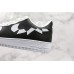 NIKE AIR FORCE 1 LOW WHITE BLACK BROKE SWOOSH 315124-011