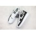 NIKE AIR FORCE 1 LOW WHITE BLACK BROKE SWOOSH 315124-011