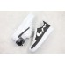 NIKE AIR FORCE 1 LOW WHITE BLACK BROKE SWOOSH 315124-011