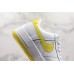 NIKE AIR FORCE 1 LOW WHITE YELLOW AH0287-100