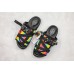 Clot x VisVim sneakerhead Rainbow Sandal