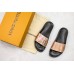 LV Waterfront 3D Black Sandal 01