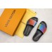 LV Waterfront 3D Black Sandal 02