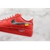 Off-White x Nike Air Force 1 Low Red Silver CI1173-600