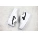 NIKE AIR FORCE 1 LOW 07 PRM WHITE BLACK BIG SWOOSH AT4143-102