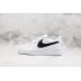 NIKE AIR FORCE 1 LOW 07 PRM WHITE BLACK BIG SWOOSH AT4143-102