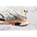 BALENCIAGA TRACK LED TRAINERS 3.0 WHITE ORANGE 542023 W1GB1 9059