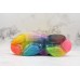 BALENCIAGA TRIPLE S AIR KNIT MID SOCK YELLOW RAINBOW