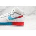 NIKE AIR FORCE 1 HI WHITE BLUE FURY EMBER GLOW CJ0525-100