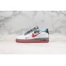 NIKE AIR FORCE 1 LOW 07 LV8 WHITE GREY BLUE RED AO2441-100