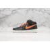 NIKE AIR FORCE 1 MID 07 LV8 BLACK ORANGE CJ6106-105