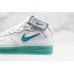 NIKE AIR FORCE 1 MID WHITE BLUE AT3293-609